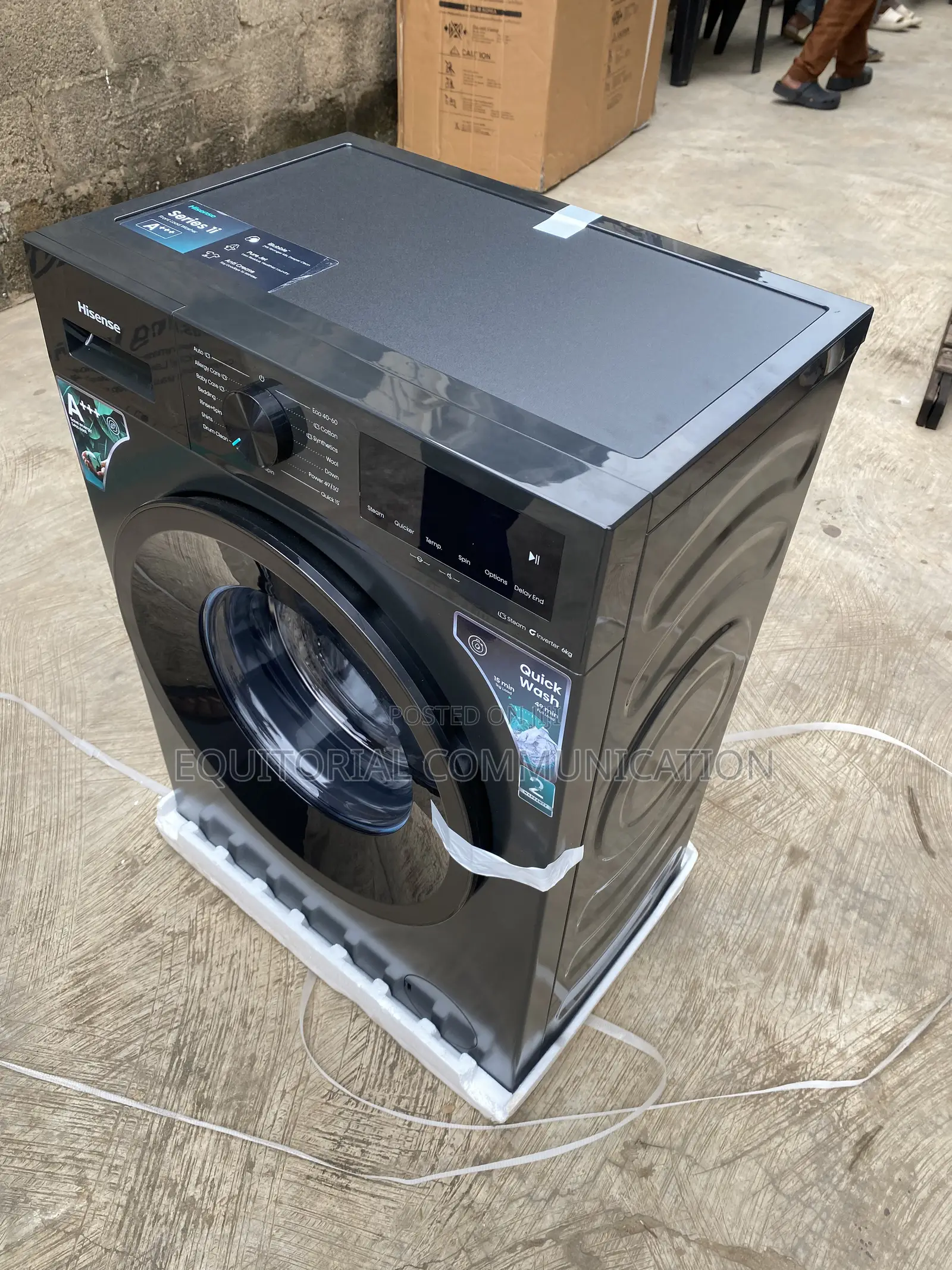 Hisense WF1I6022BK Front Loader Washing Machine 6KG Inverter