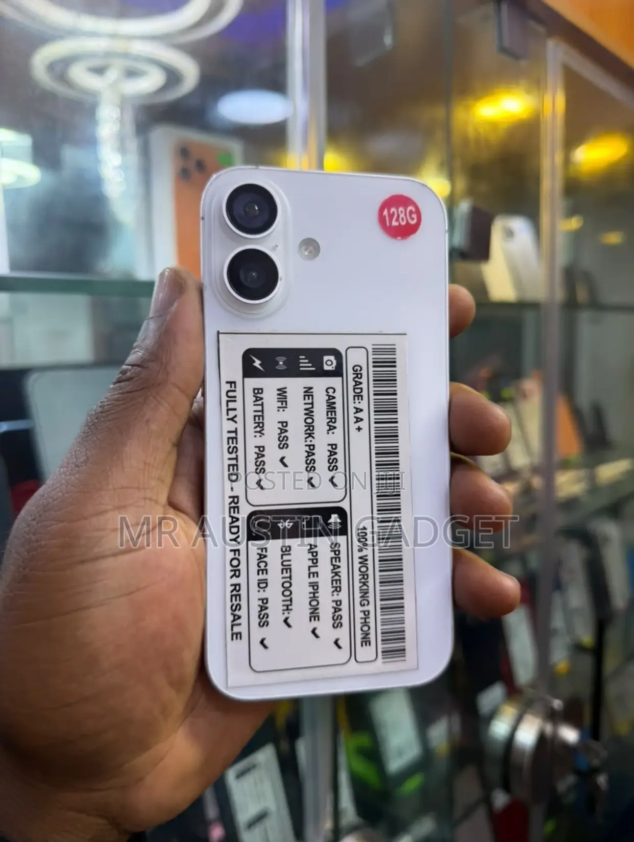 Apple iPhone 16 128 GB White