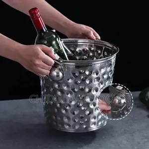 Elegant Stainless Steel Ice Bucket  3L