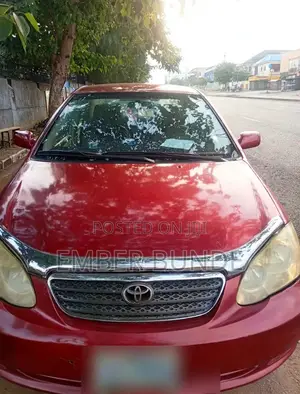 Toyota Corolla 2005 Maroon