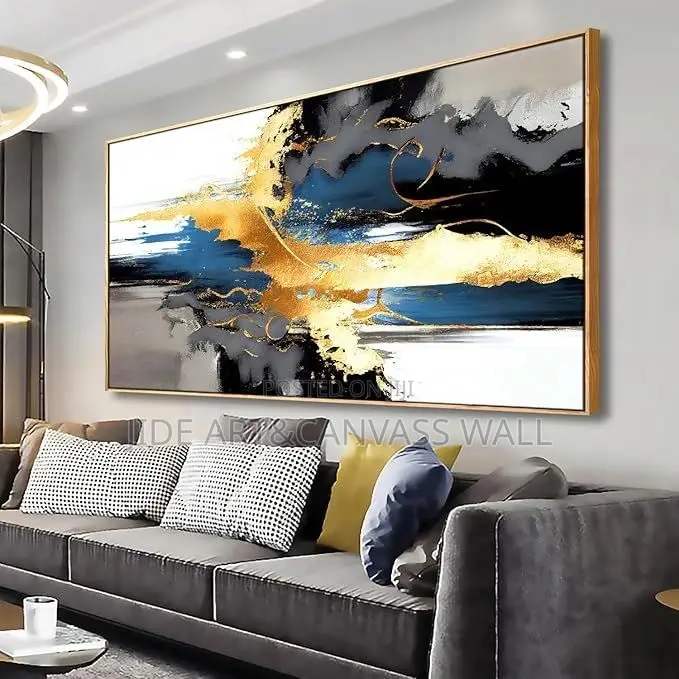 Rough Surface Oil Abstract Wall Art Interior Decor
