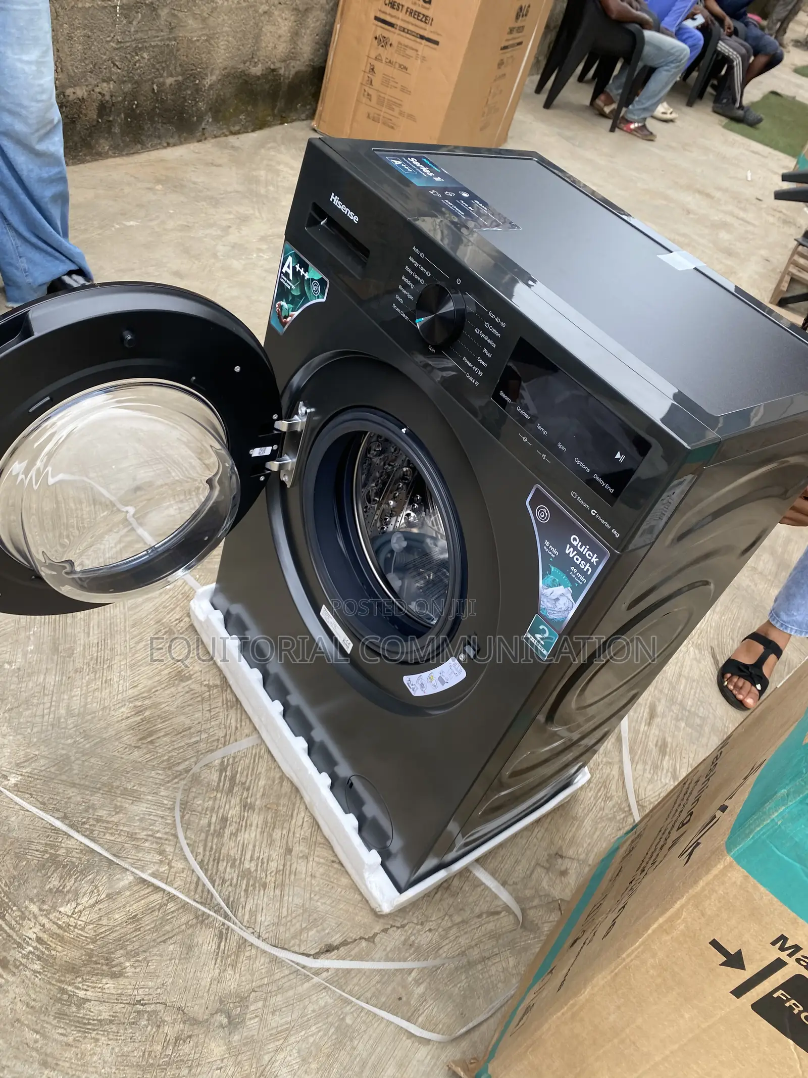 Hisense WF1I6022BK 6KG Front Load Inverter Clothes Washer