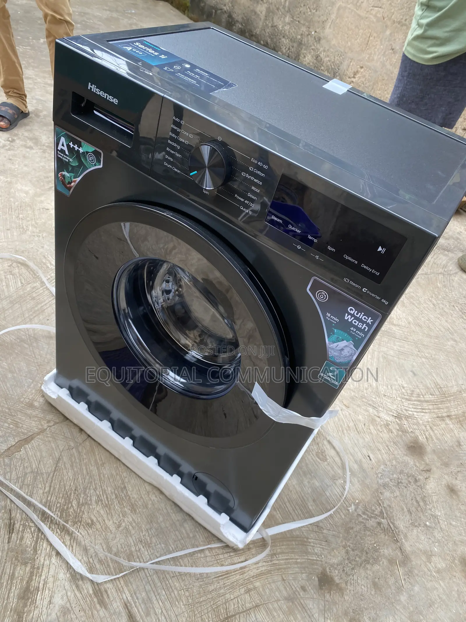 Hisense WF1I6022BK 6KG Front Load Inverter Clothes Washer