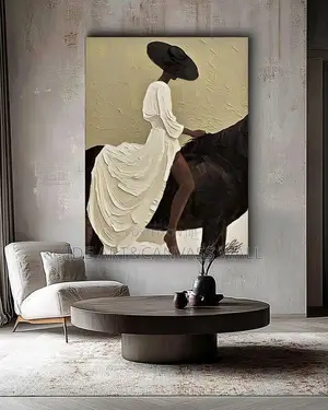 Abstract Oil Wall Art Interior Decor