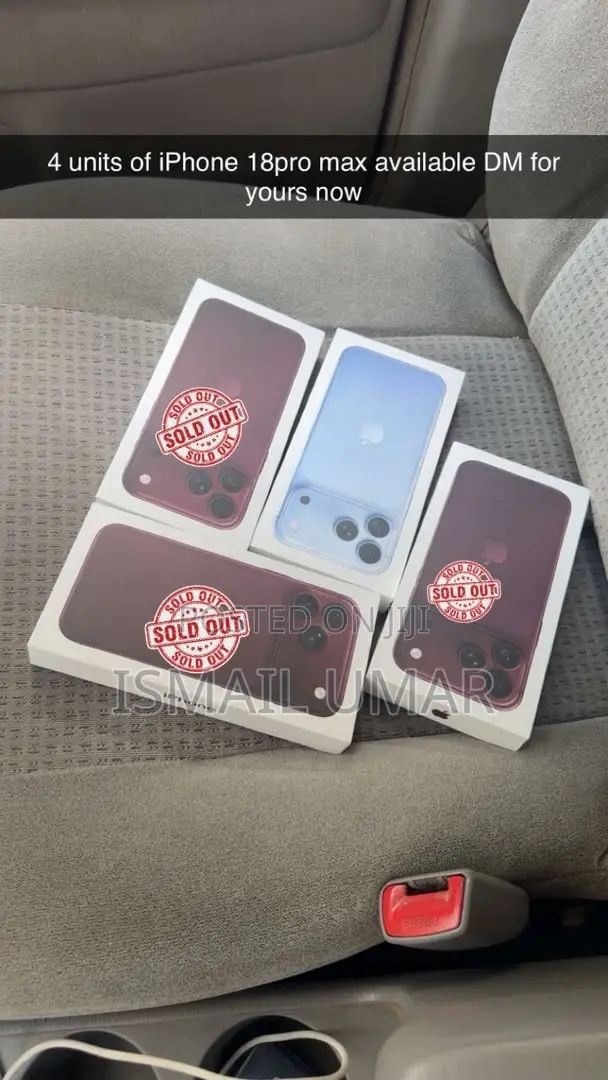 New Apple iPhone 18 Pro Max 256 GB Blue