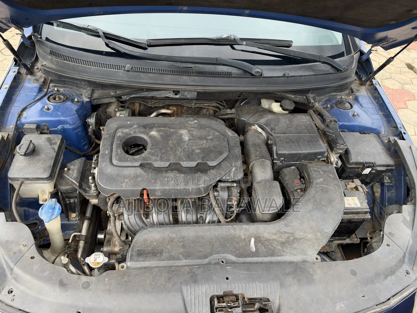 Hyundai Sonata 2015 Blue