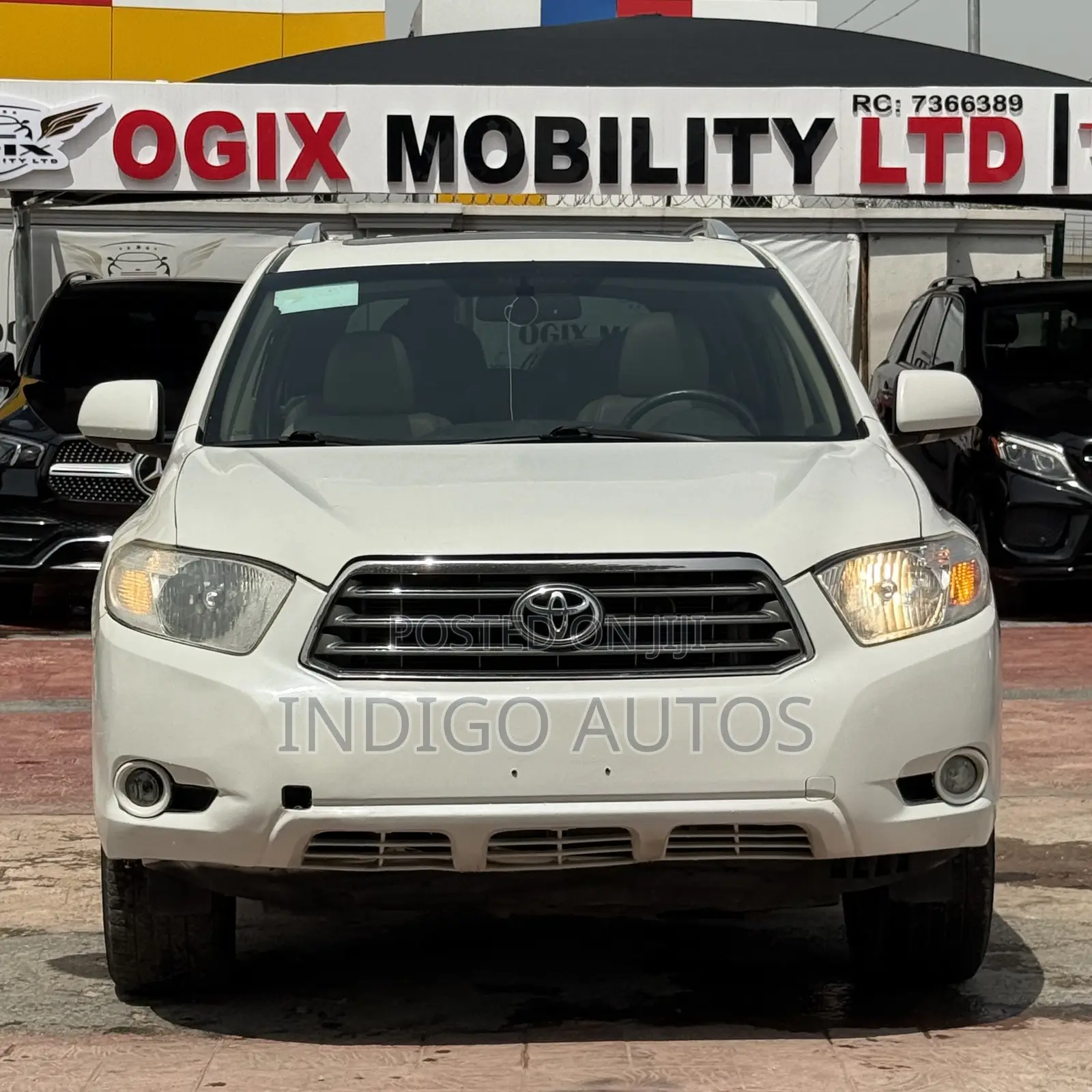 Toyota Highlander Limited 2008 White