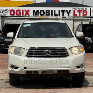 Toyota Highlander Limited 2008 White