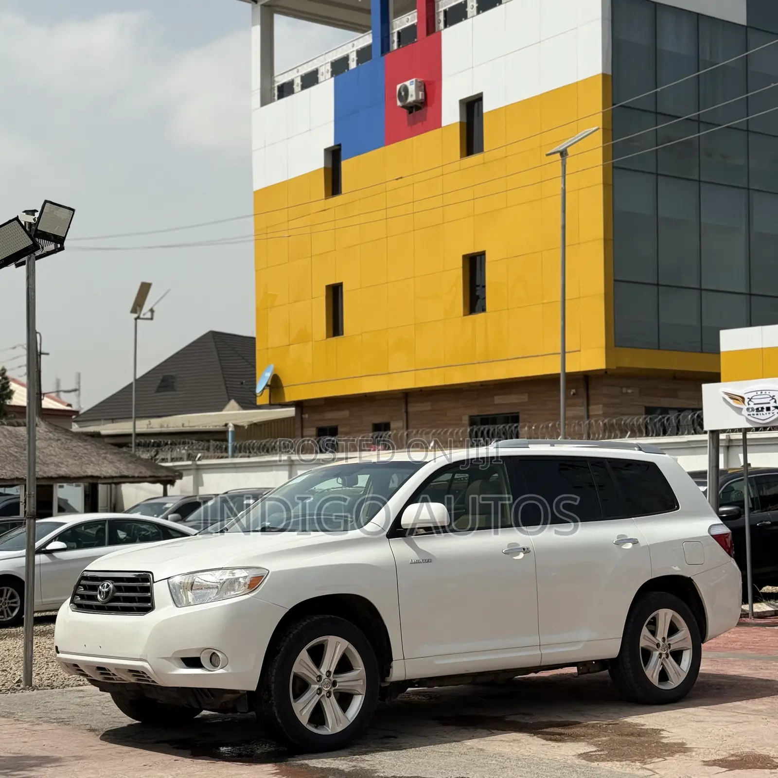Toyota Highlander Limited 2008 White