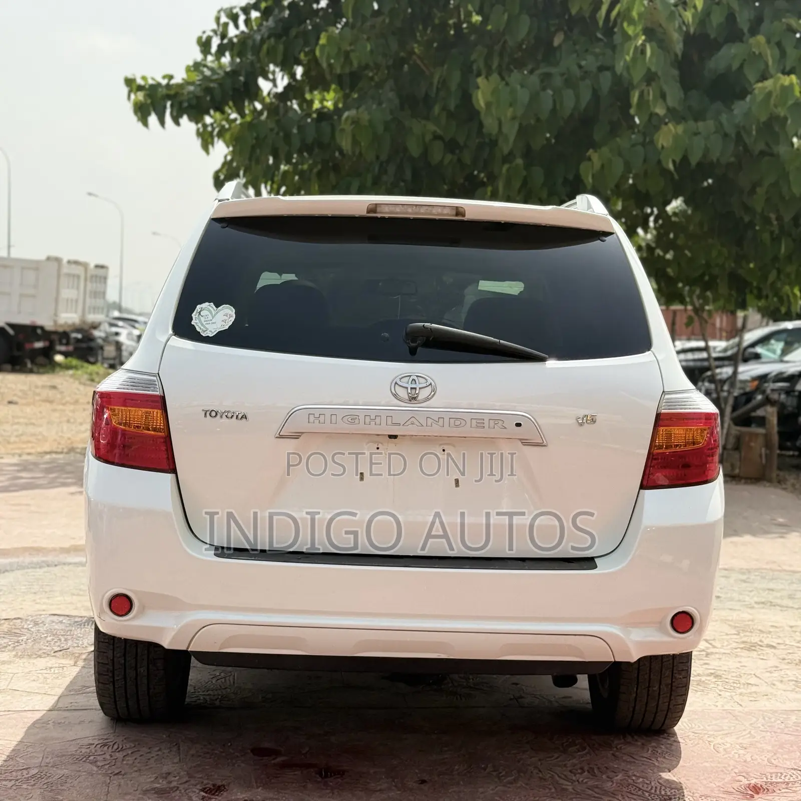 Toyota Highlander Limited 2008 White