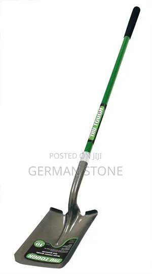 UnionTools Long-Handled Round-Point Shovel