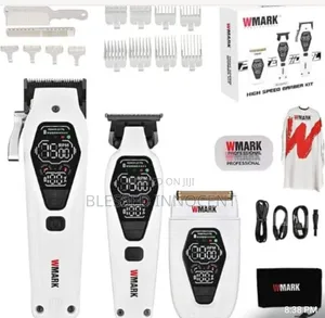WMARK Professional Hair Clipper Trimmer and Shaver Kit