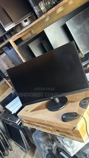 HP P27v G4 Freamless Sharp Hd Monitor With VGA, HDMI