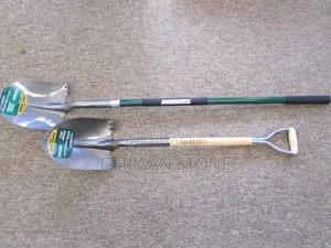 UnionTools Long-Handled Round-Point Shovel