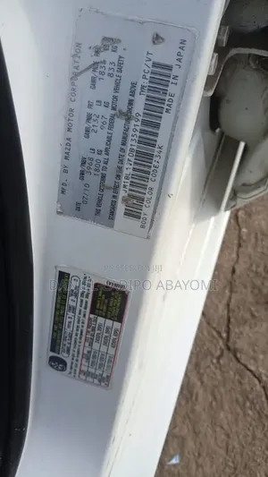 Mazda 3 2011 White