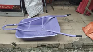 Purple Heavy-Duty Wheelbarrow