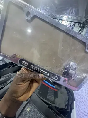 Toyota Plate Number Guard Stainless