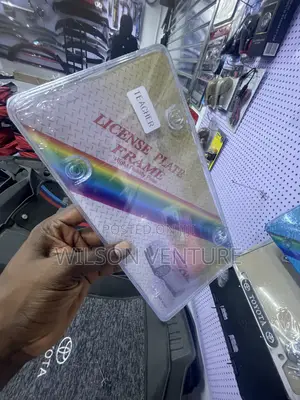 Universal Plastic Plate Number Guard
