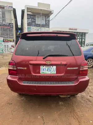 Toyota Highlander Limited V6 AWD 2003 Red