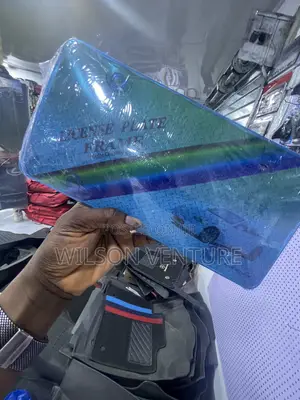 Universal Transparent Plate Number Guard