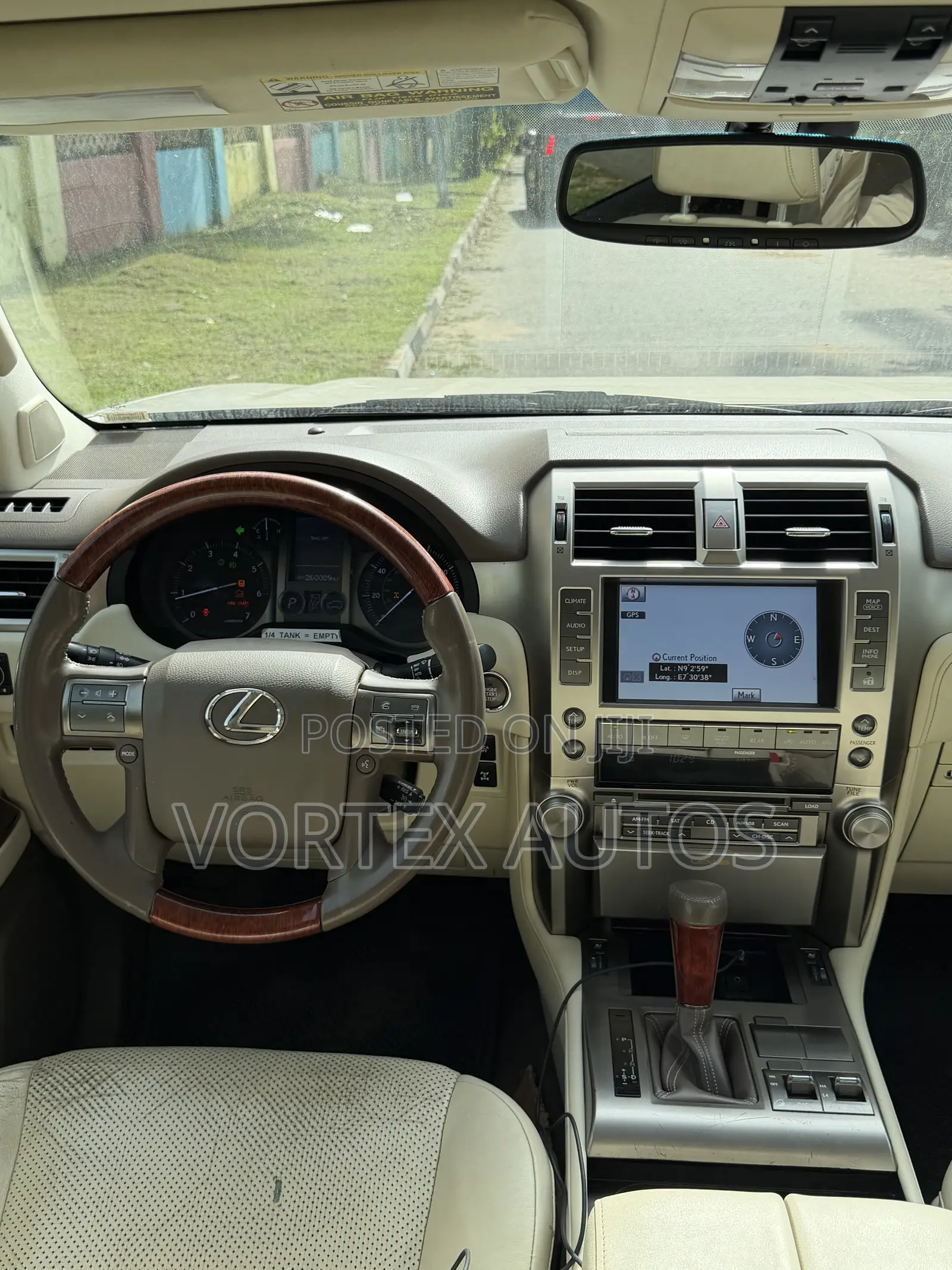 Lexus GX 460 2012 Gold