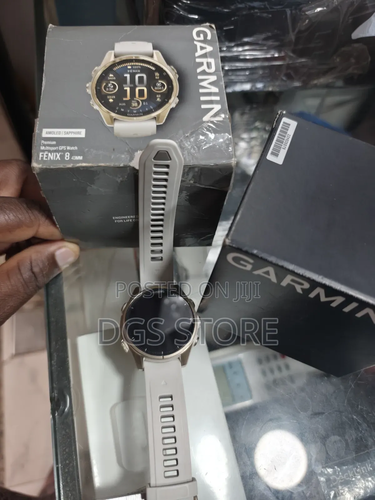 Garmin Fenix 8 43mm AMOLED Sapphire GPS Smart Watch