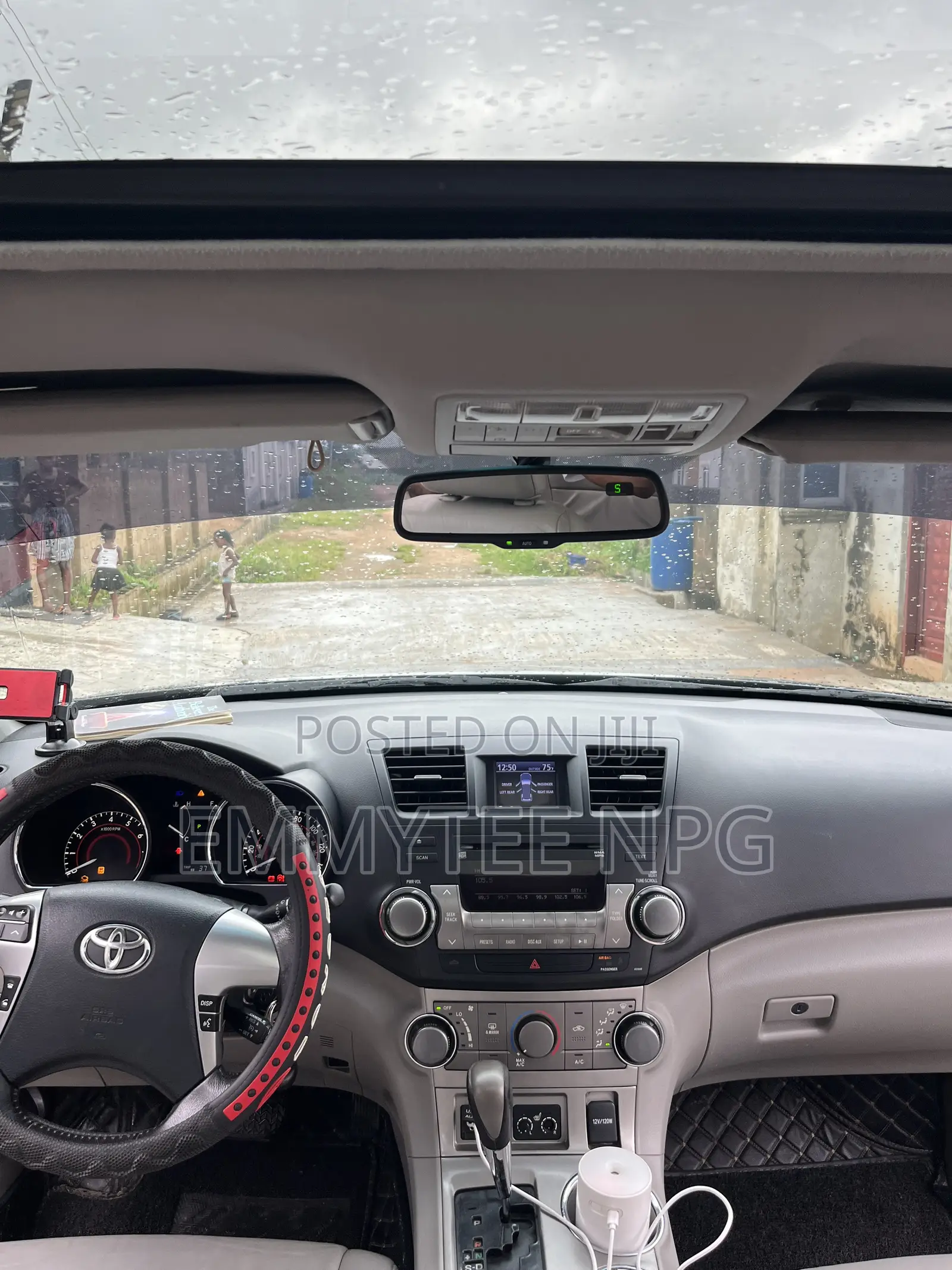 Toyota Highlander 2012 Red