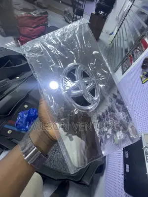 Toyota Plate Number Logo Light