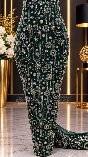 Luxury Handmade Beaded Lace