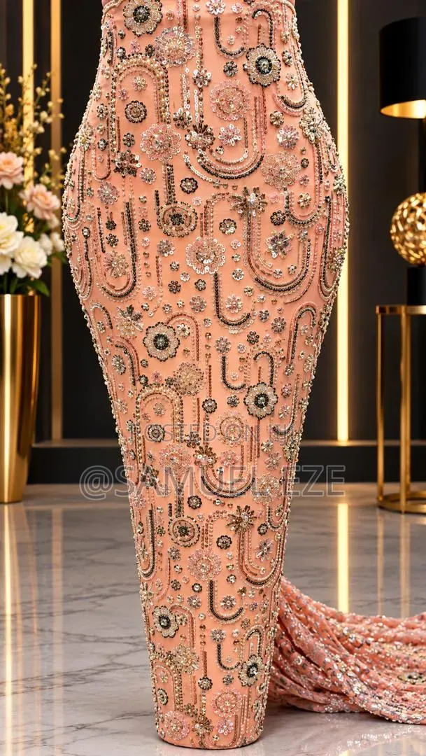Luxury Handmade Beaded Lace