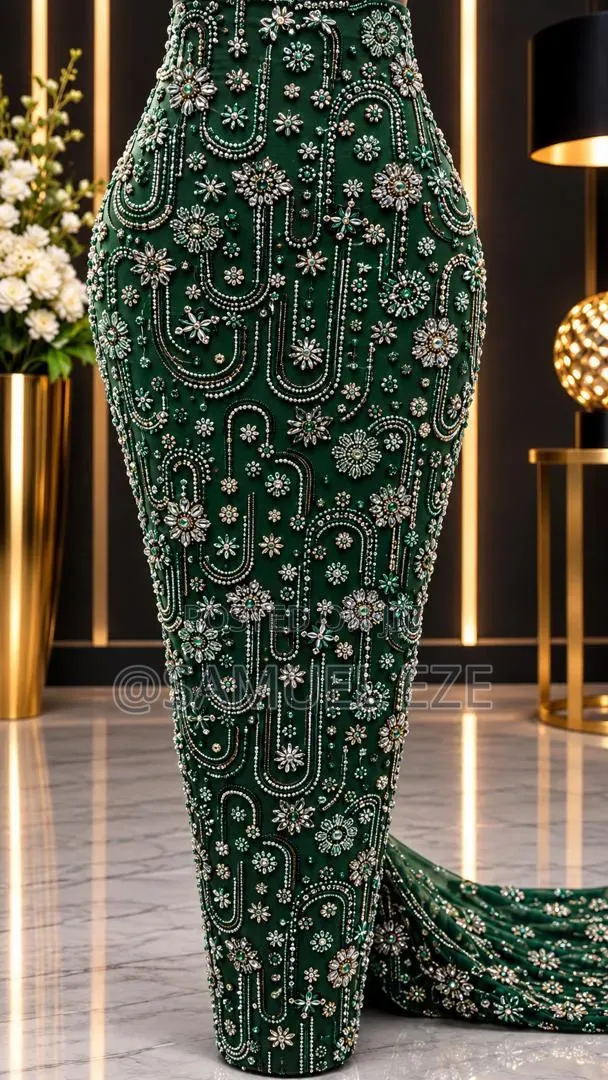 Luxury Handmade Beaded Lace