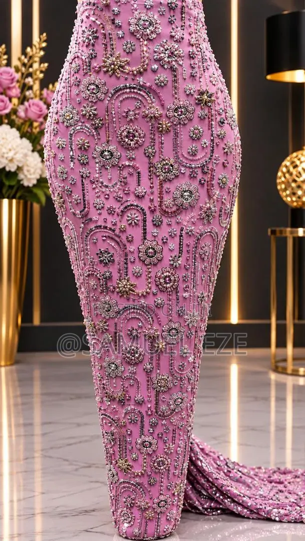 Luxury Handmade Beaded Lace