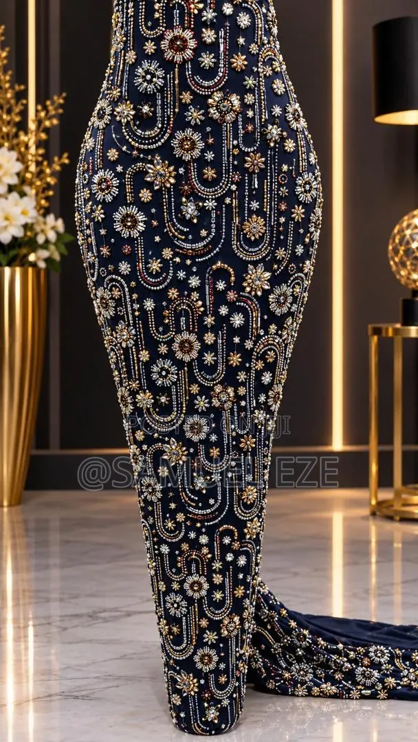 Luxury Handmade Beaded Lace