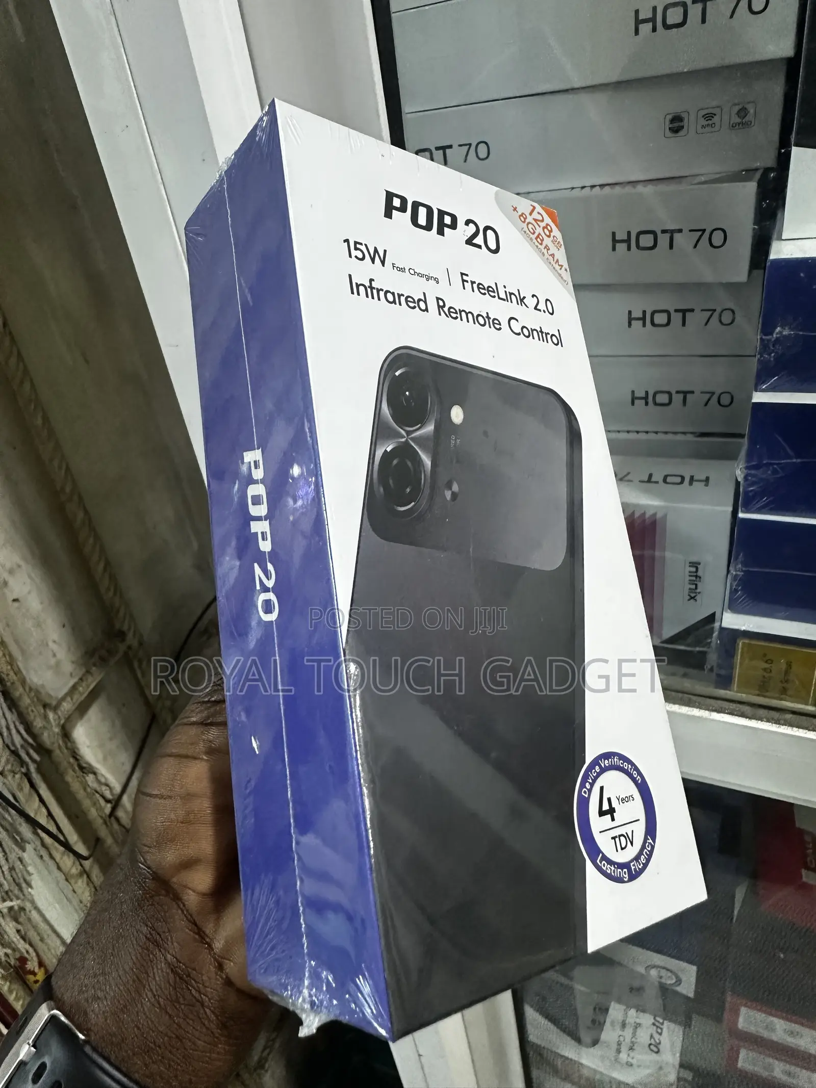 New Tecno Pop 20 128 GB Gray