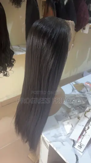 Bone Straight Wig 26 Inches - 13x4 Frontal Lace - Silky Straight