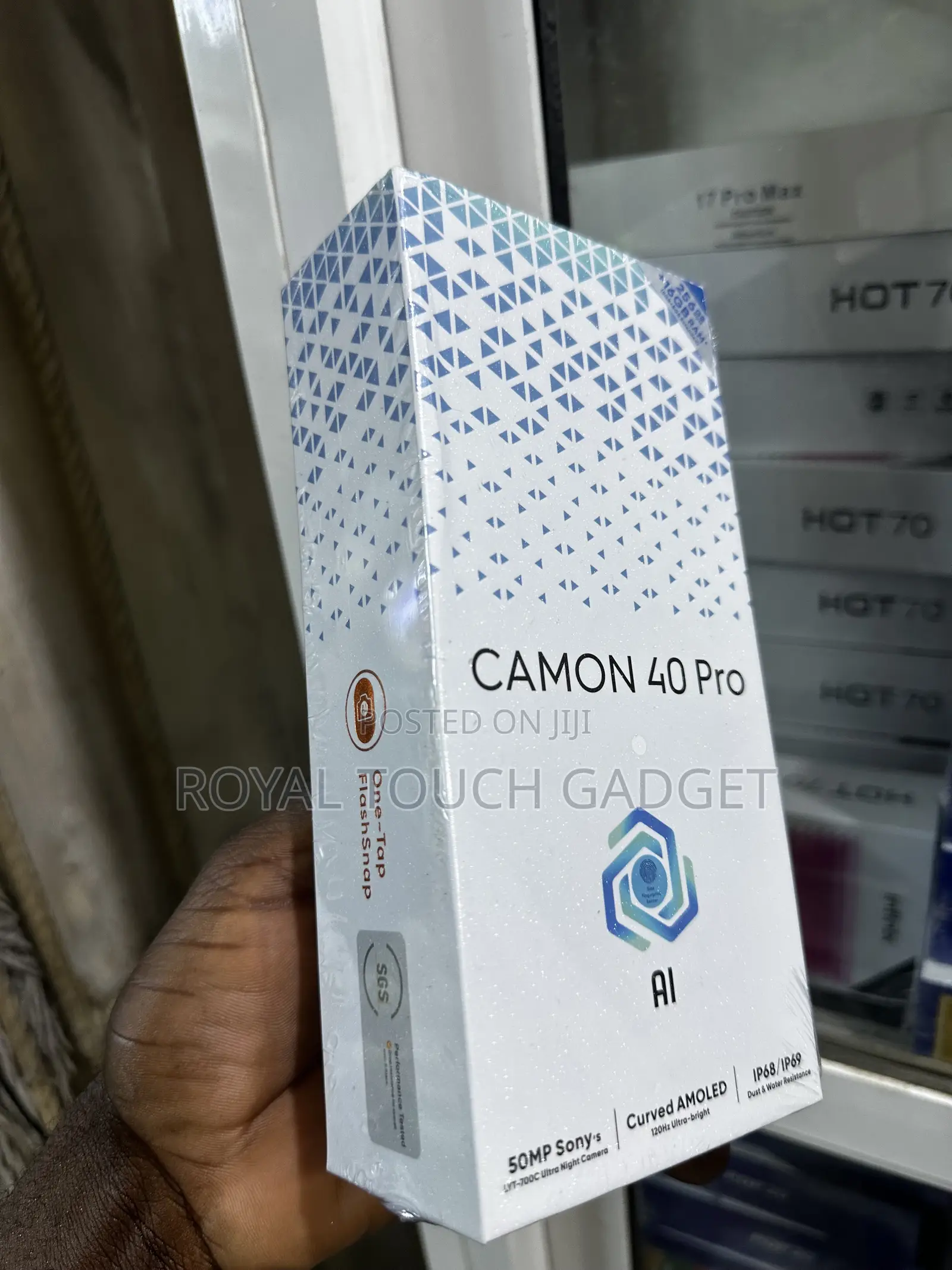 New Tecno Camon 40 Pro 4G 256 GB Blue