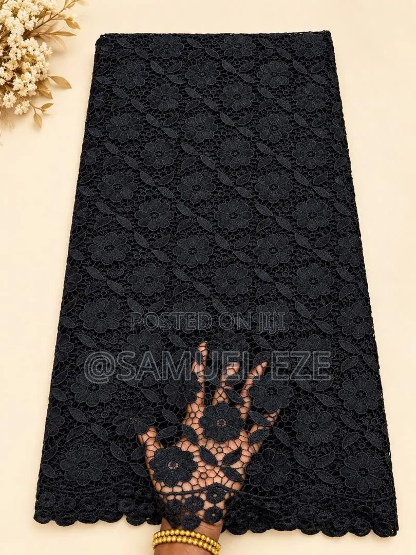Black Cord Lace