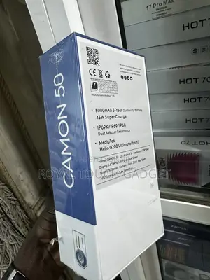 New Tecno Camon 50 256 GB Silver