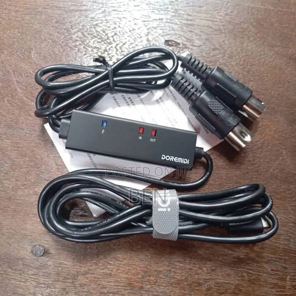 Original Doremidi USB-C to Midi Cable for Keyboard Other Device
