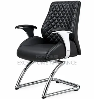 Luxury Black Executive Office Guest Chair