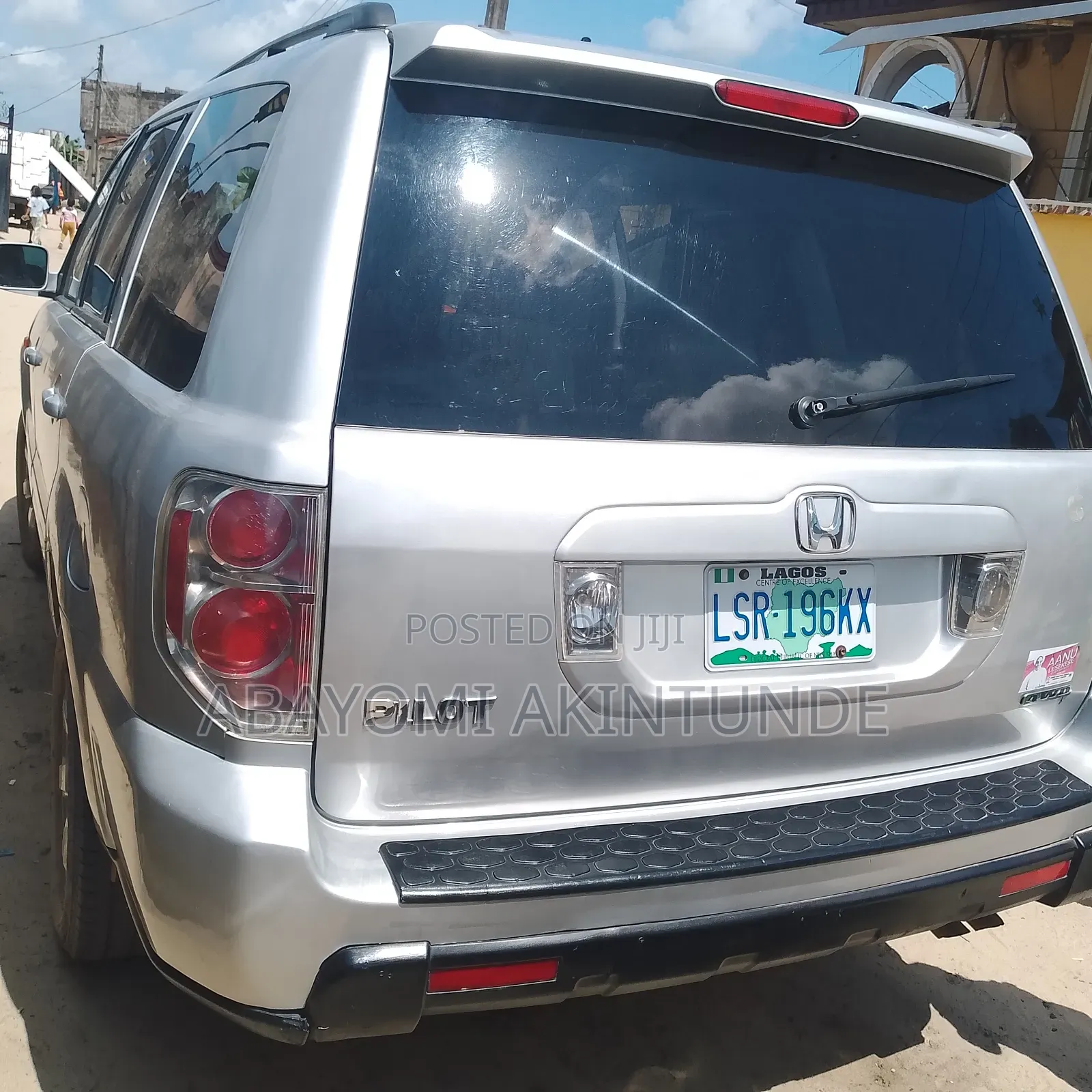 Honda Pilot 2007 Silver