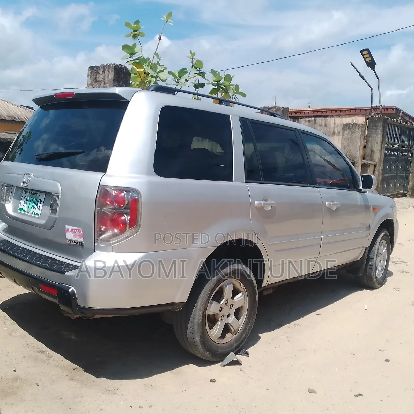 Honda Pilot 2007 Silver