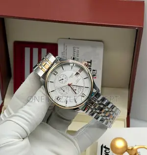 *Tissot Chain Wrist Watch With Active Chronograph