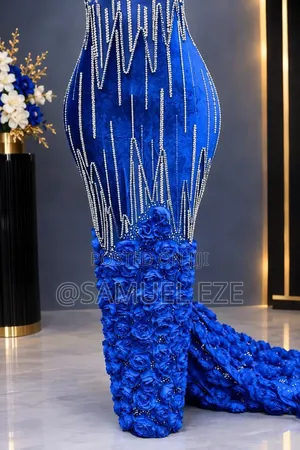 Velvet Beaded Lace Made in Switzerland