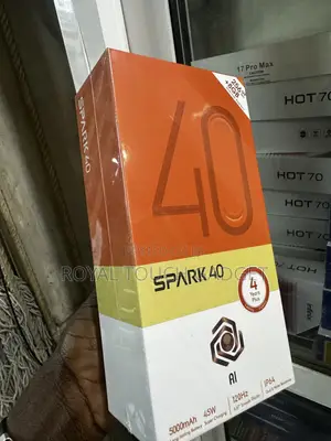 New Tecno Spark 40 256 GB Black