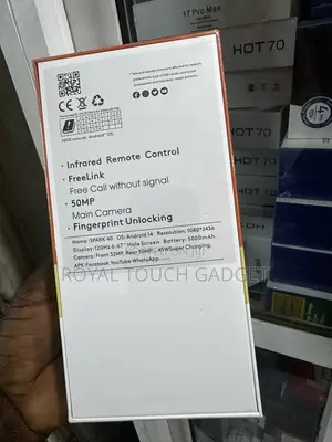 New Tecno Spark 40 256 GB Black