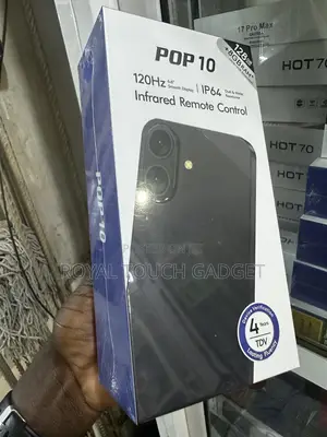 New Tecno Pop 10 128 GB Silver