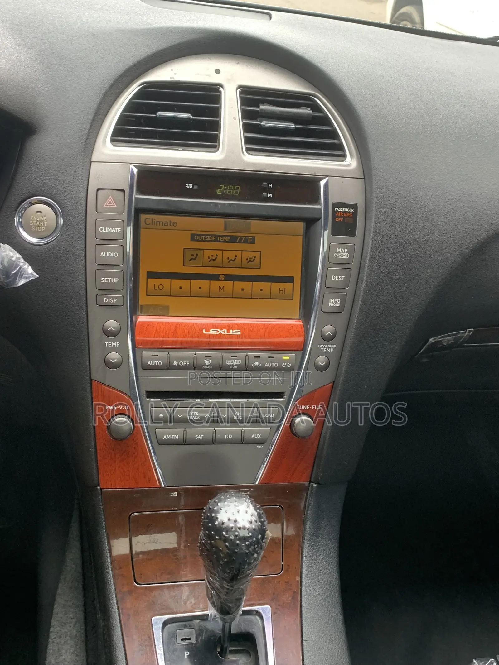 Lexus ES 350 2011 Black