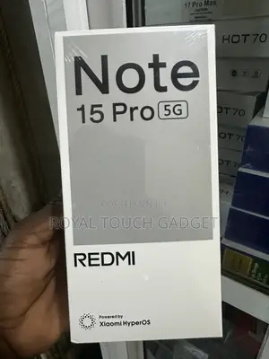 New Xiaomi Redmi Note 15 Pro 256 GB Black