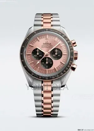 Omega Chronograph Gold and Steel
